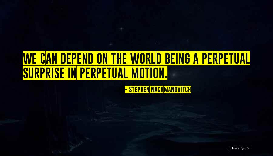 Pepsicos Organizational Design Quotes By Stephen Nachmanovitch