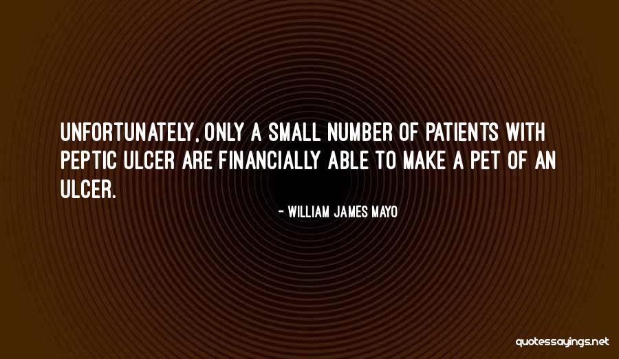 Peptic Quotes By William James Mayo Peptic Quotes By William James Mayo