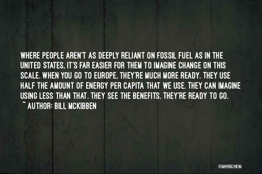 Per Capita Quotes By Bill McKibben