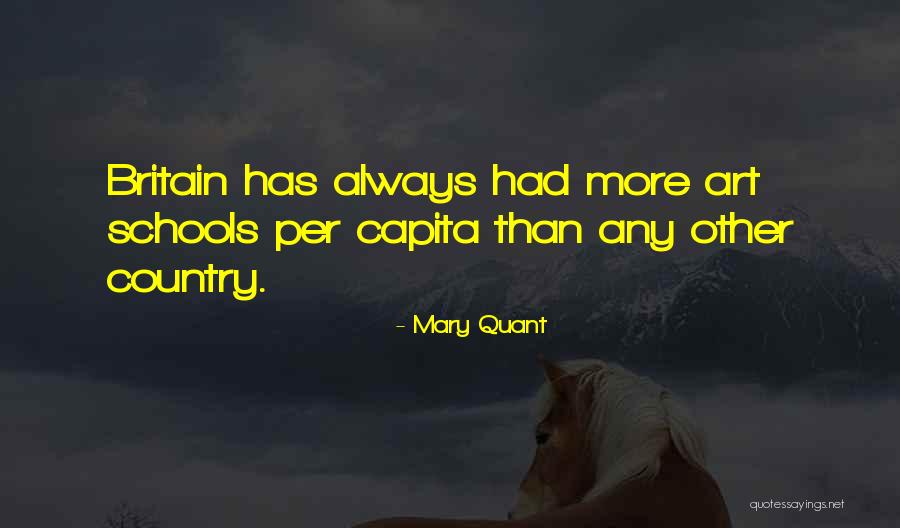 Per Capita Quotes By Mary Quant