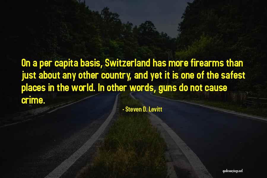 Per Capita Quotes By Steven D. Levitt Per Capita Quotes By Steven D. Levitt