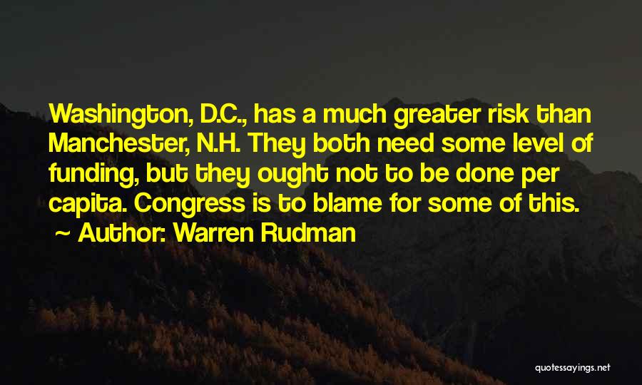 Per Capita Quotes By Warren Rudman