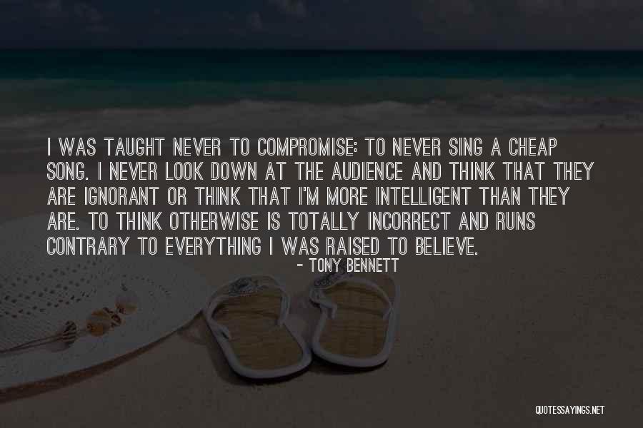 Perambulations Press Quotes By Tony Bennett Perambulations Press Quotes By Tony Bennett
