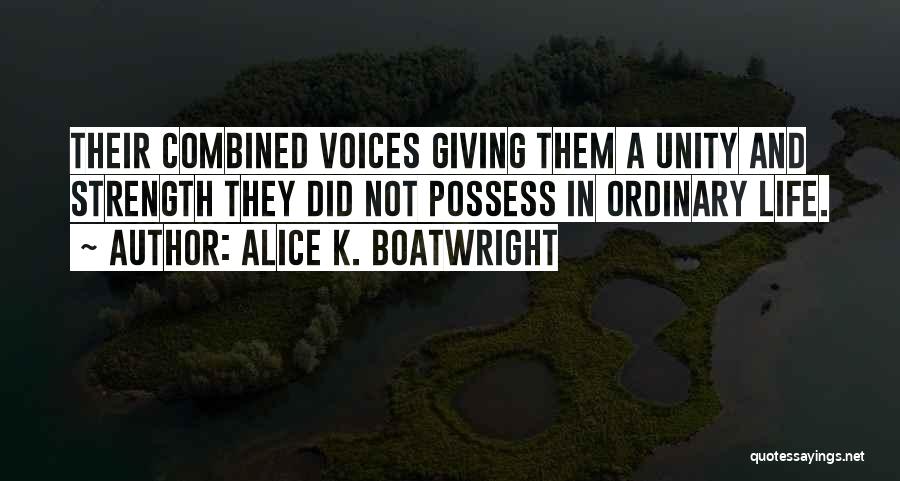 Perbedaan Itu Indah Quotes By Alice K. Boatwright