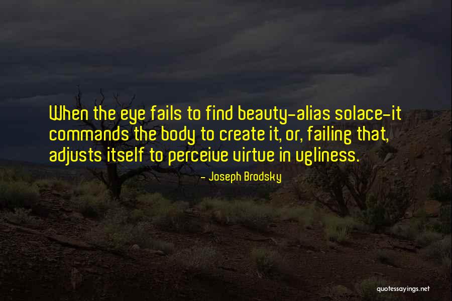 Perceive Beauty Quotes By Joseph Brodsky