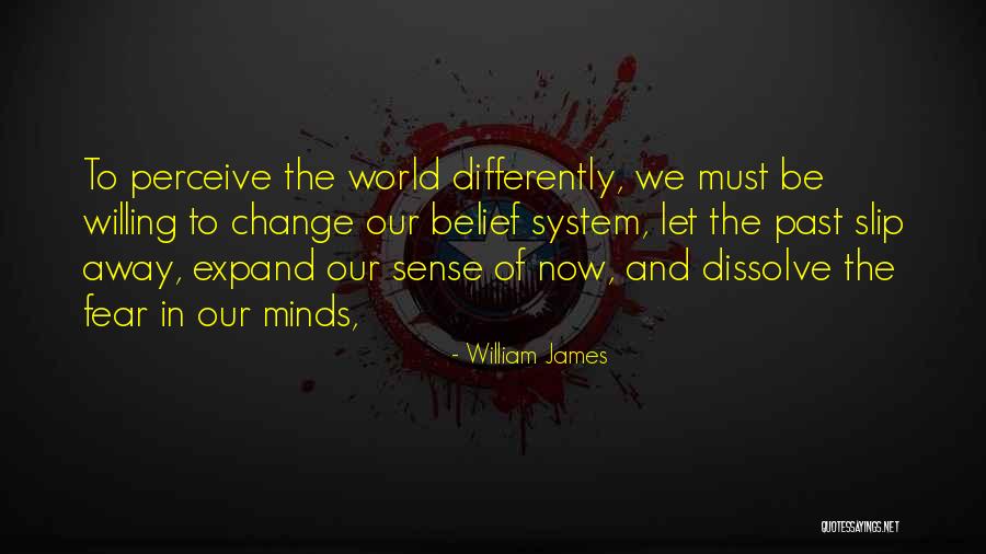 Perceive World Quotes By William James Perceive World Quotes By William James