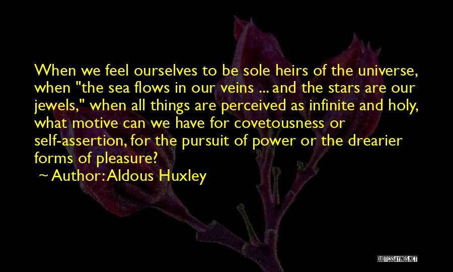Perceived Self Quotes By Aldous Huxley
