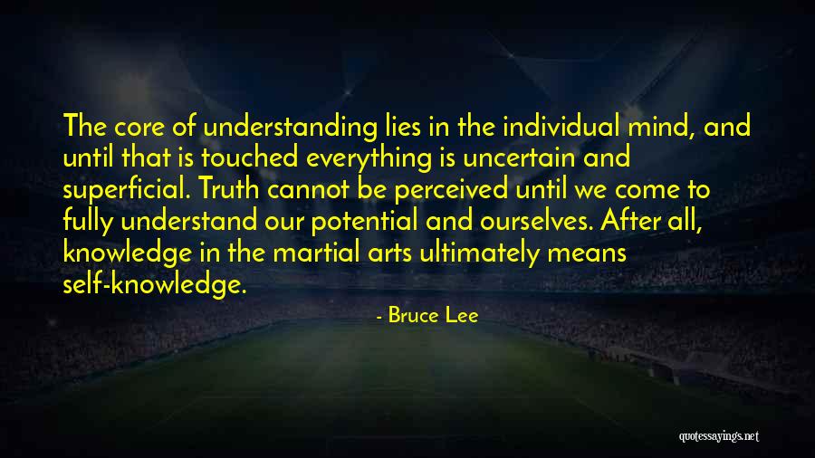 Perceived Self Quotes By Bruce Lee