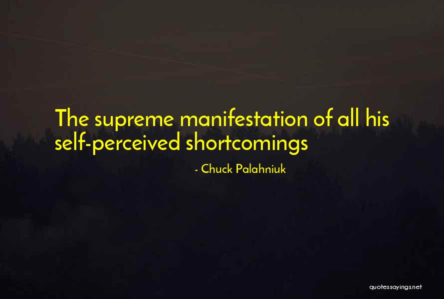 Perceived Self Quotes By Chuck Palahniuk