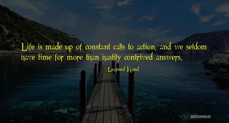 Perceiver Facts Quotes By Learned Hand Perceiver Facts Quotes By Learned Hand