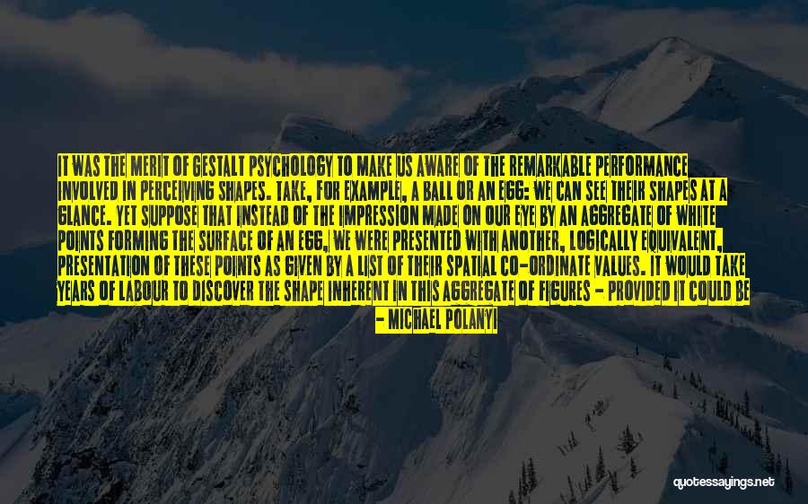 Perceiving And Perception Quotes By Michael Polanyi Perceiving And Perception Quotes By Michael Polanyi