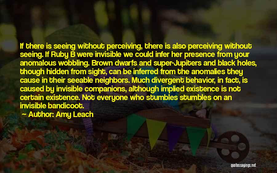 Perceiving Quotes By Amy Leach