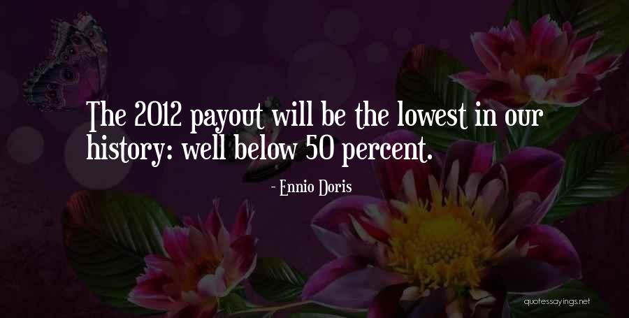 Percent Quotes By Ennio Doris