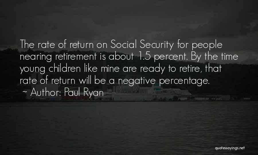 Percent Quotes By Paul Ryan