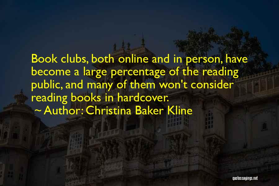 Percentage Quotes By Christina Baker Kline