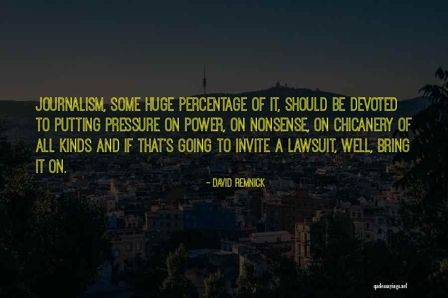 Percentage Quotes By David Remnick Percentage Quotes By David Remnick