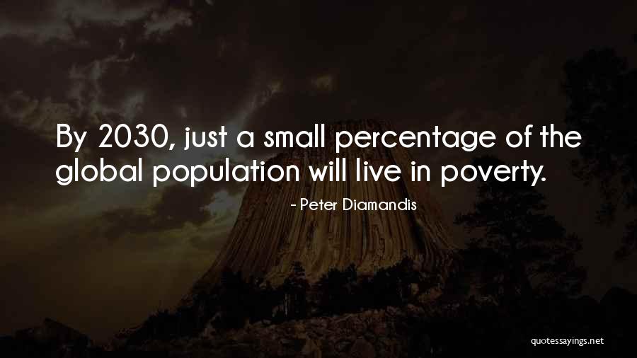 Percentage Quotes By Peter Diamandis