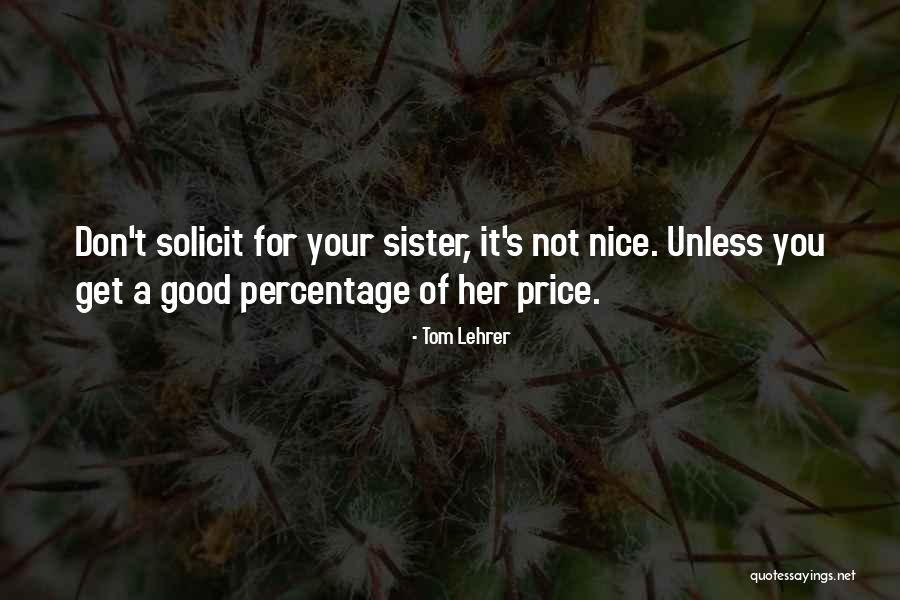 Percentage Quotes By Tom Lehrer Percentage Quotes By Tom Lehrer
