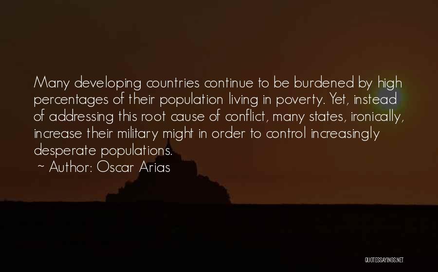 Percentages Quotes By Oscar Arias