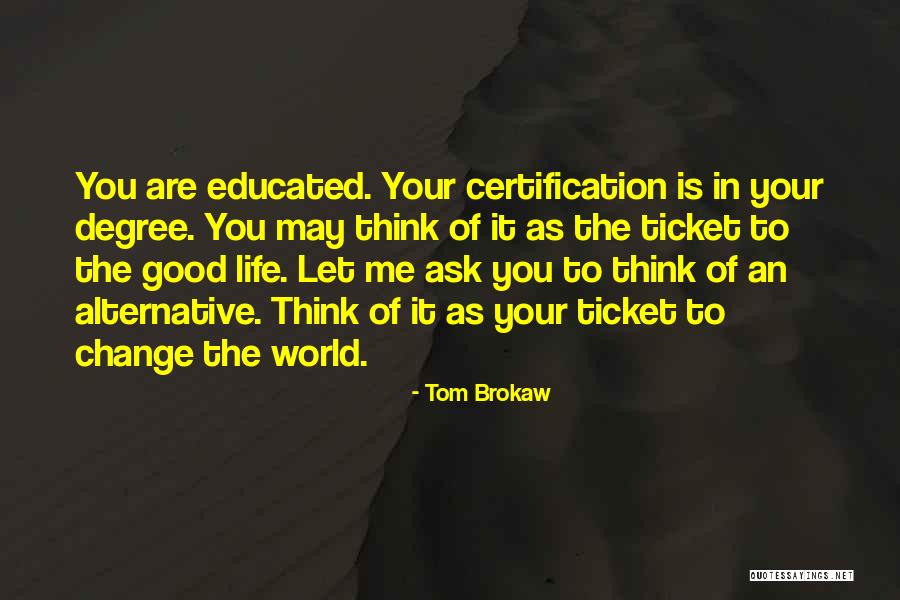 Percepciones Quotes By Tom Brokaw Percepciones Quotes By Tom Brokaw