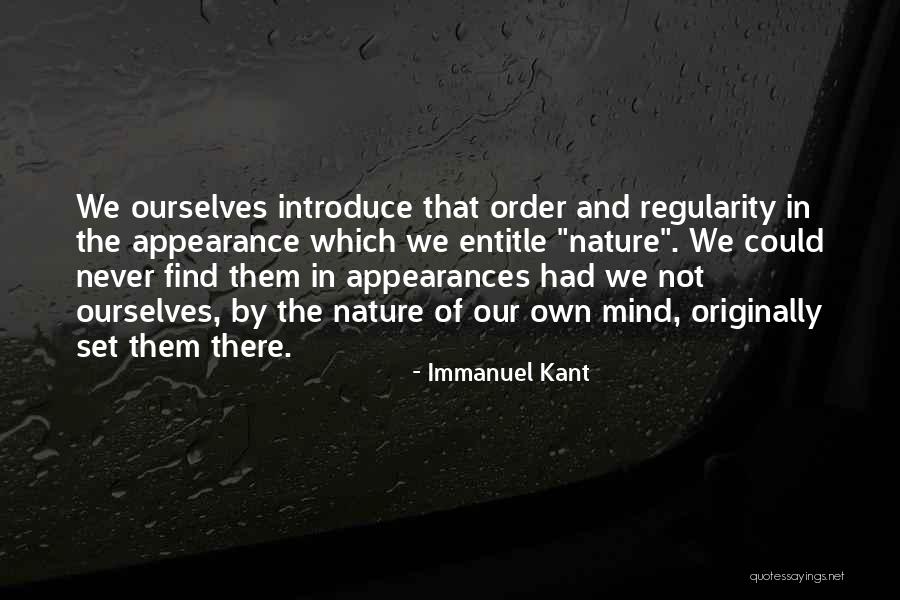 Perception And Appearance Quotes By Immanuel Kant Perception And Appearance Quotes By Immanuel Kant
