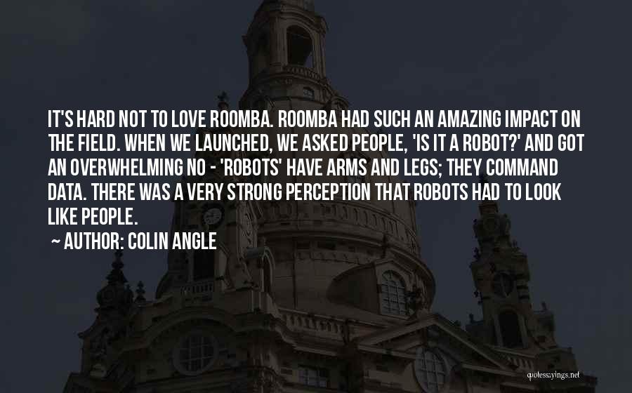 Perception And Love Quotes By Colin Angle