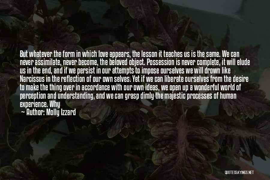 Perception And Love Quotes By Molly Izzard
