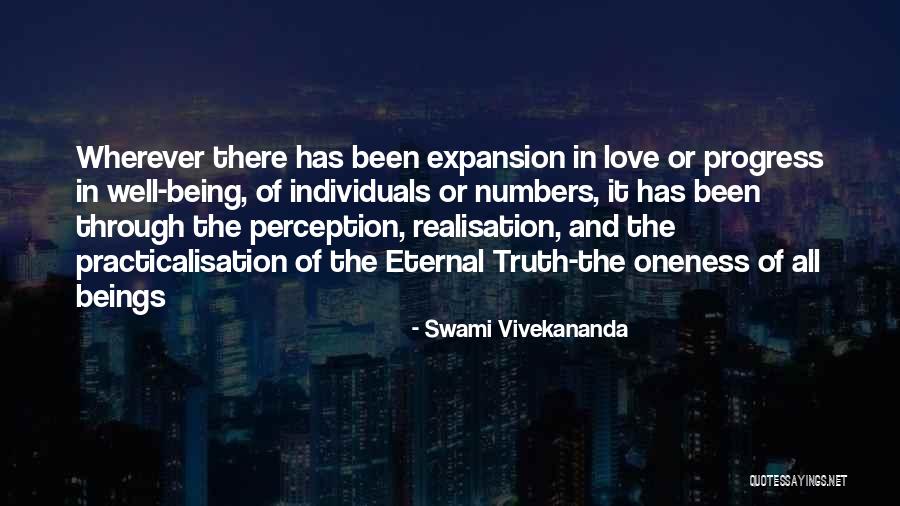 Perception And Love Quotes By Swami Vivekananda