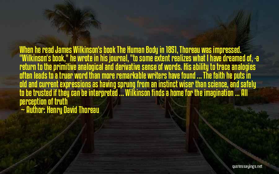 Perception And Truth Quotes By Henry David Thoreau