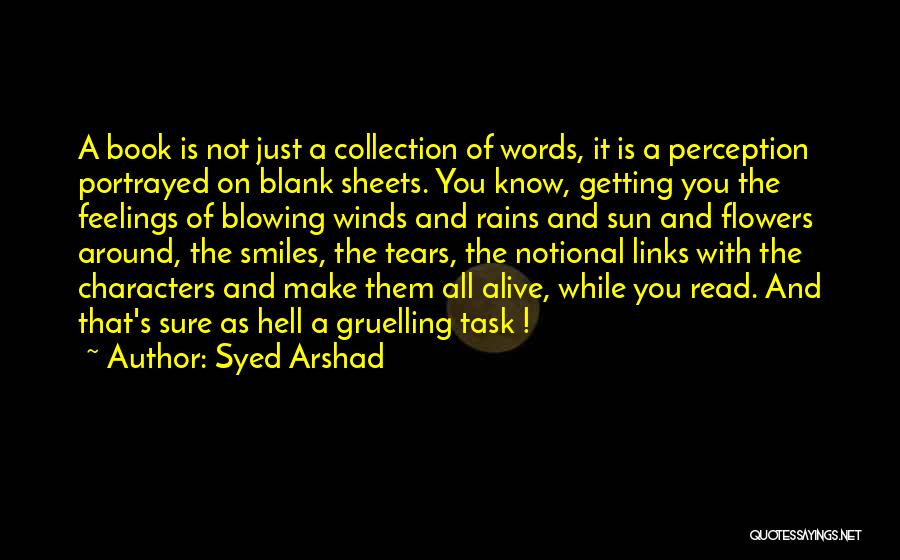Perception And Truth Quotes By Syed Arshad