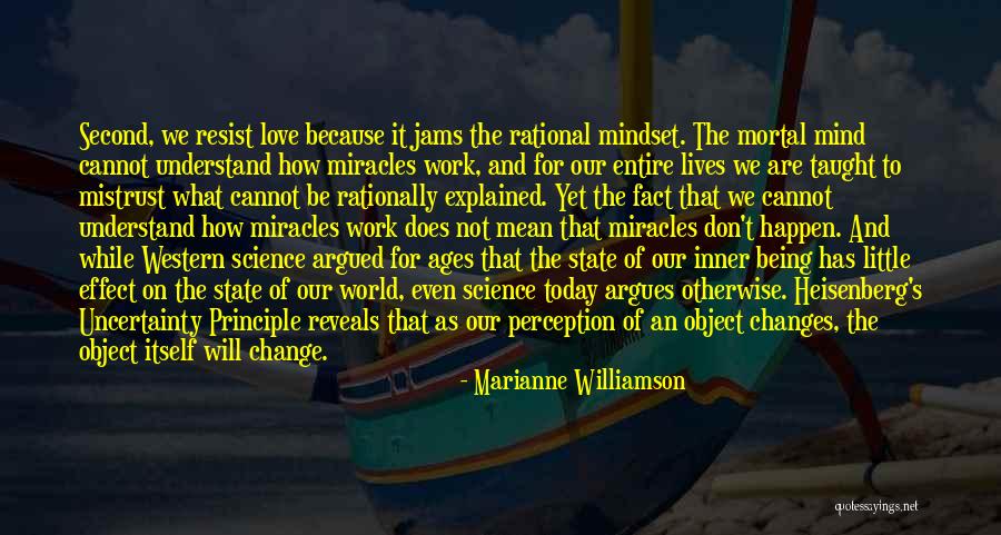 Perception At Work Quotes By Marianne Williamson