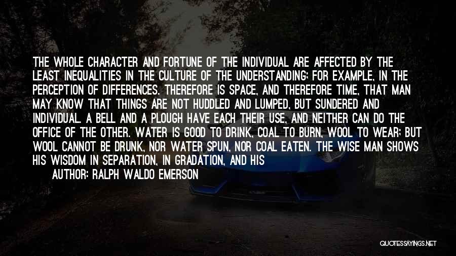 Perception Best Quotes By Ralph Waldo Emerson