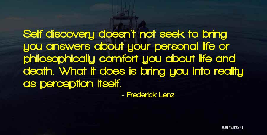 Perception Is Not Reality Quotes By Frederick Lenz Perception Is Not Reality Quotes By Frederick Lenz