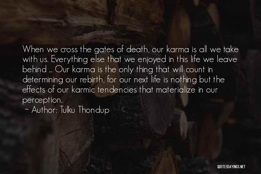 Perception Life Quotes By Tulku Thondup