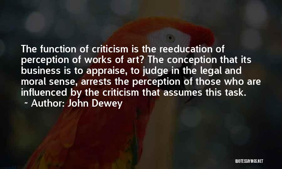 Perception Of Art Quotes By John Dewey