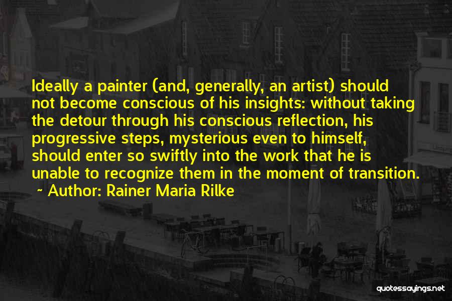 Perception Of Art Quotes By Rainer Maria Rilke