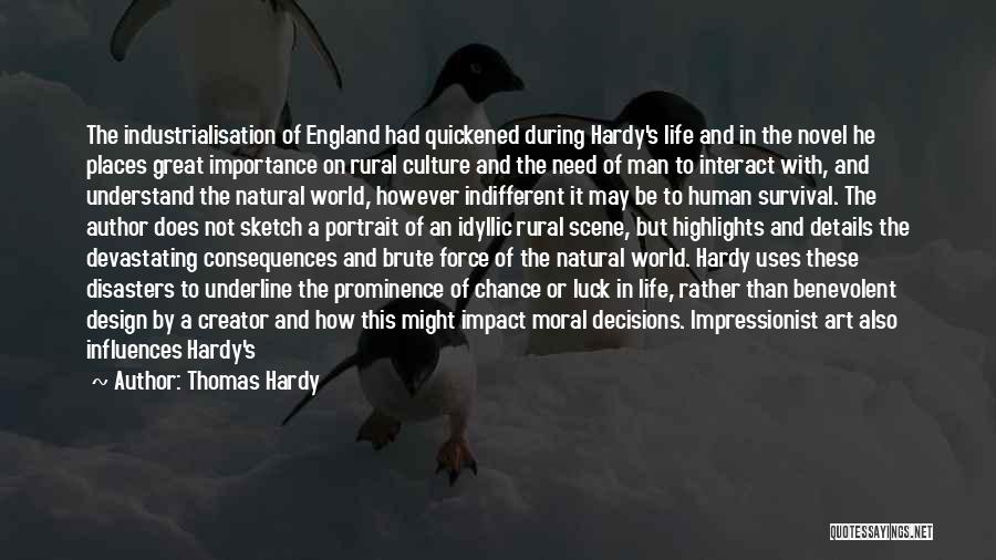 Perception Of Art Quotes By Thomas Hardy
