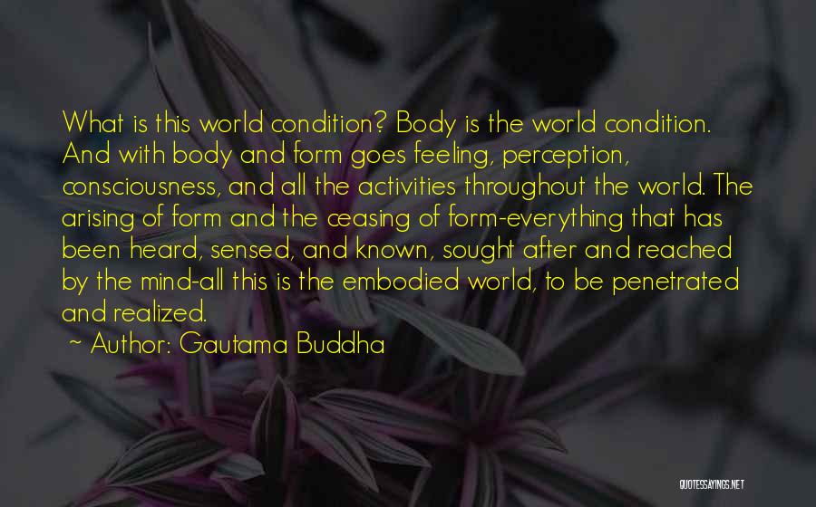 Perception Of The World Quotes By Gautama Buddha