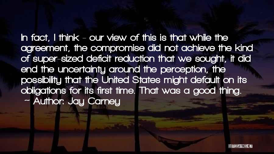 Perception Of Time Quotes By Jay Carney