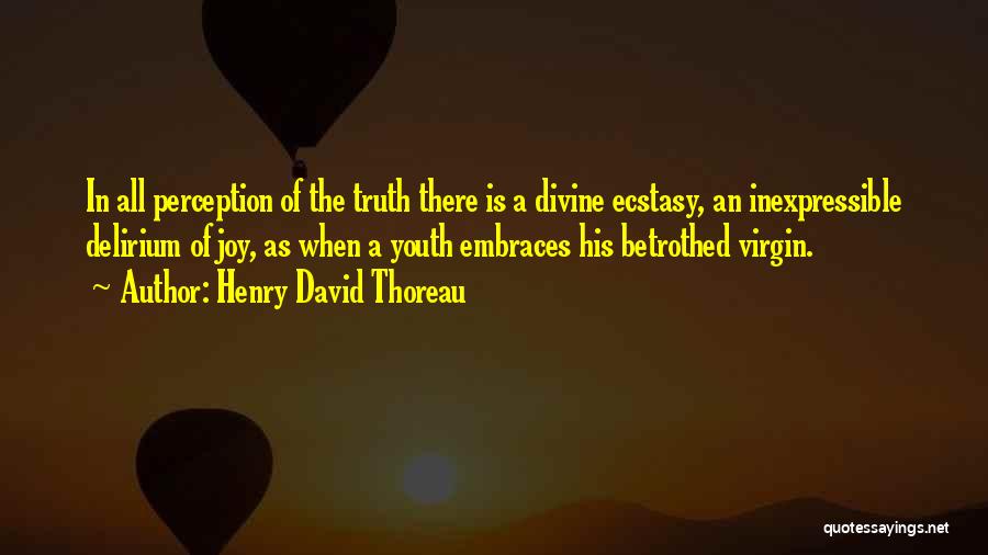 Perception Of Truth Quotes By Henry David Thoreau