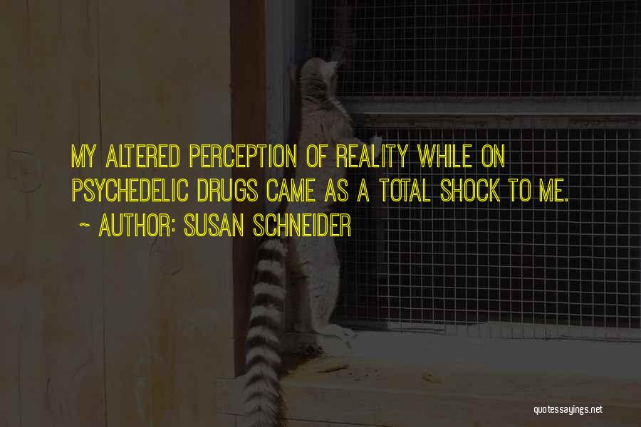 Perception Reality Quotes By Susan Schneider