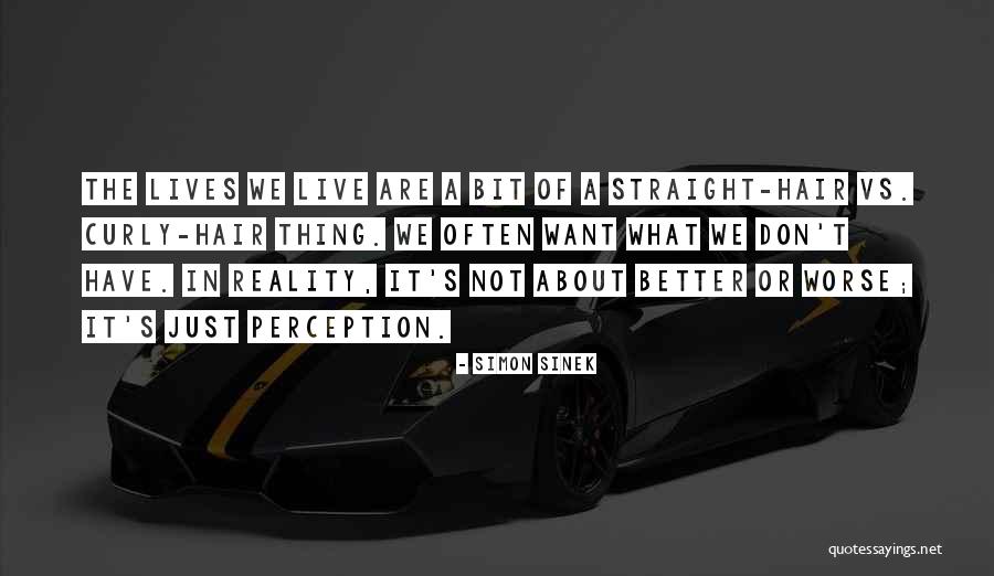 Perception Vs Reality Quotes By Simon Sinek Perception Vs Reality Quotes By Simon Sinek