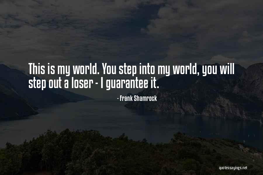 Perched Water Quotes By Frank Shamrock Perched Water Quotes By Frank Shamrock