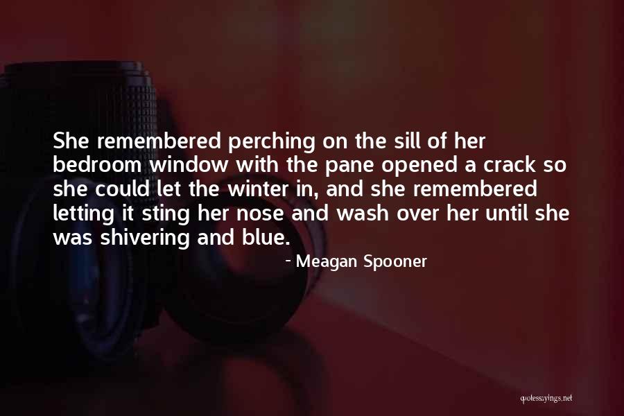 Perching Quotes By Meagan Spooner