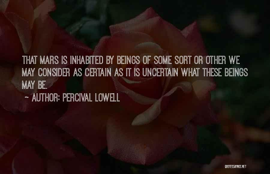 Percival Lowell Quotes 1700749