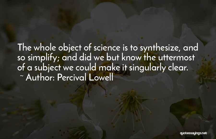 Percival Lowell Quotes 251121