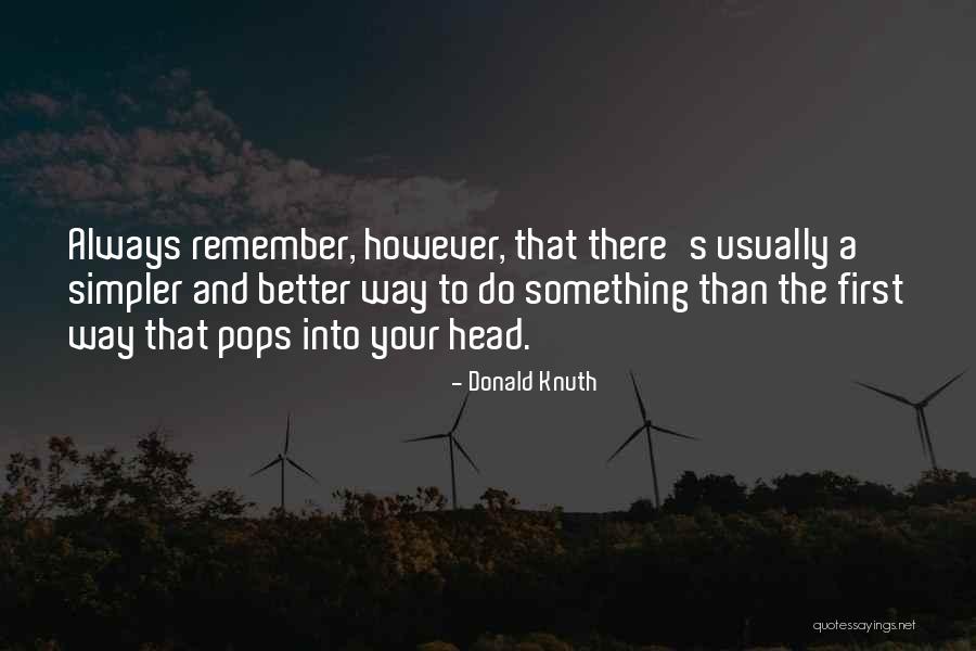Percolate Synonym Quotes By Donald Knuth Percolate Synonym Quotes By Donald Knuth