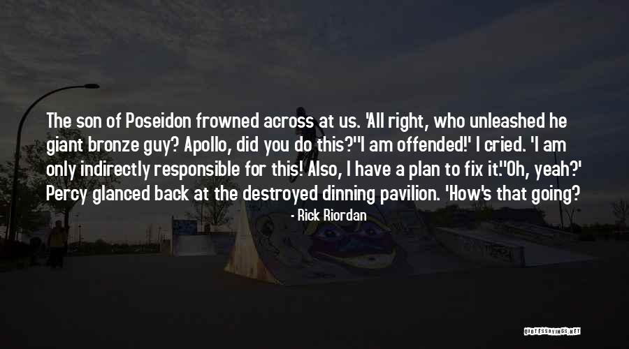 Percy And Poseidon Quotes By Rick Riordan Percy And Poseidon Quotes By Rick Riordan