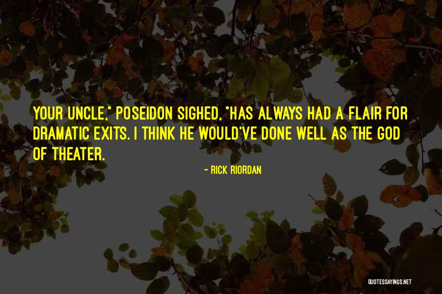 Percy And Poseidon Quotes By Rick Riordan