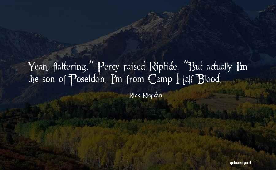 Percy And Poseidon Quotes By Rick Riordan